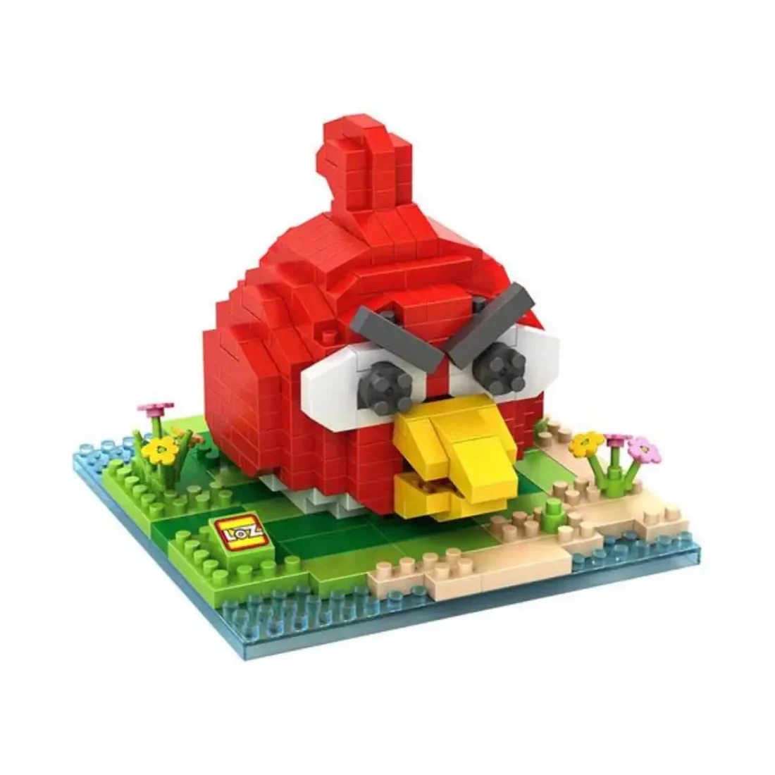 loz angry bird red microbloques juguete