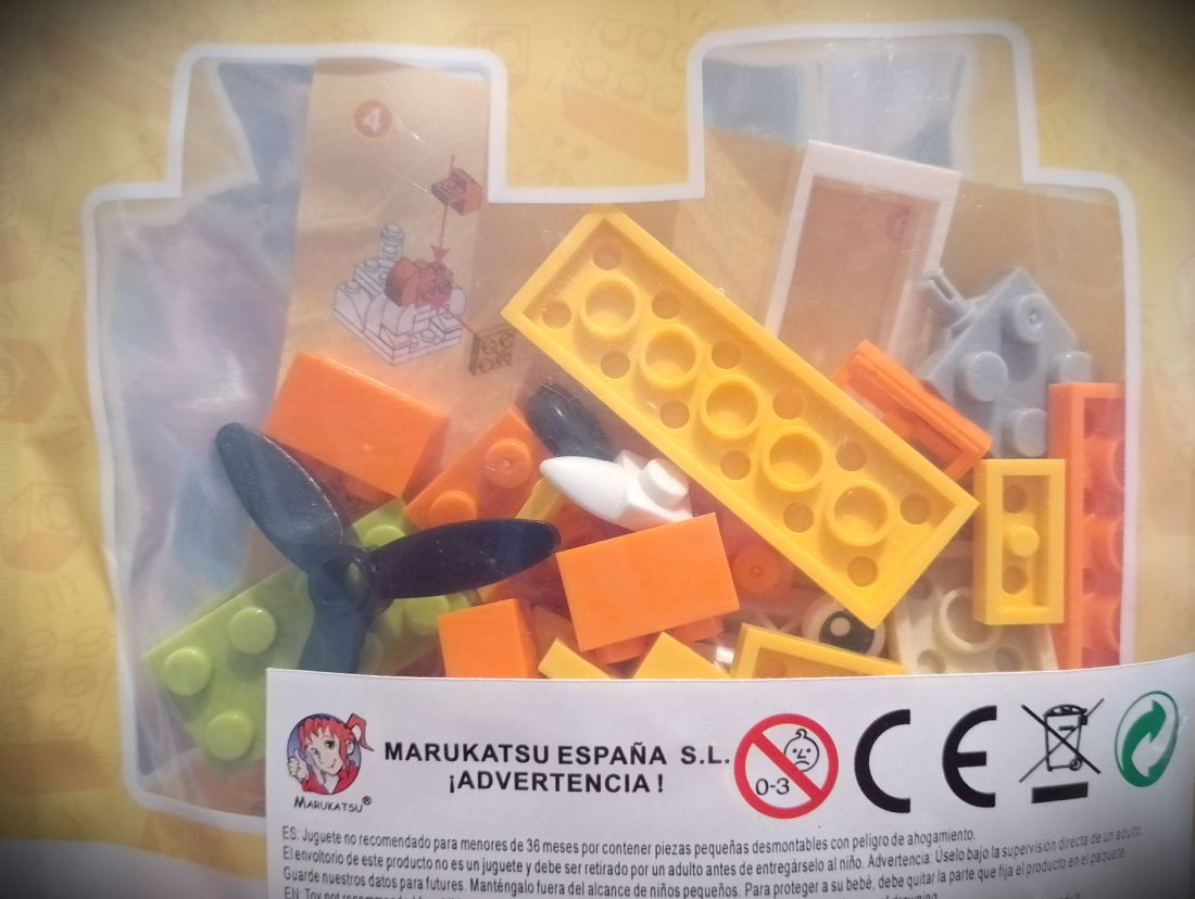 Detalle bloques de construccion juguete compatibles