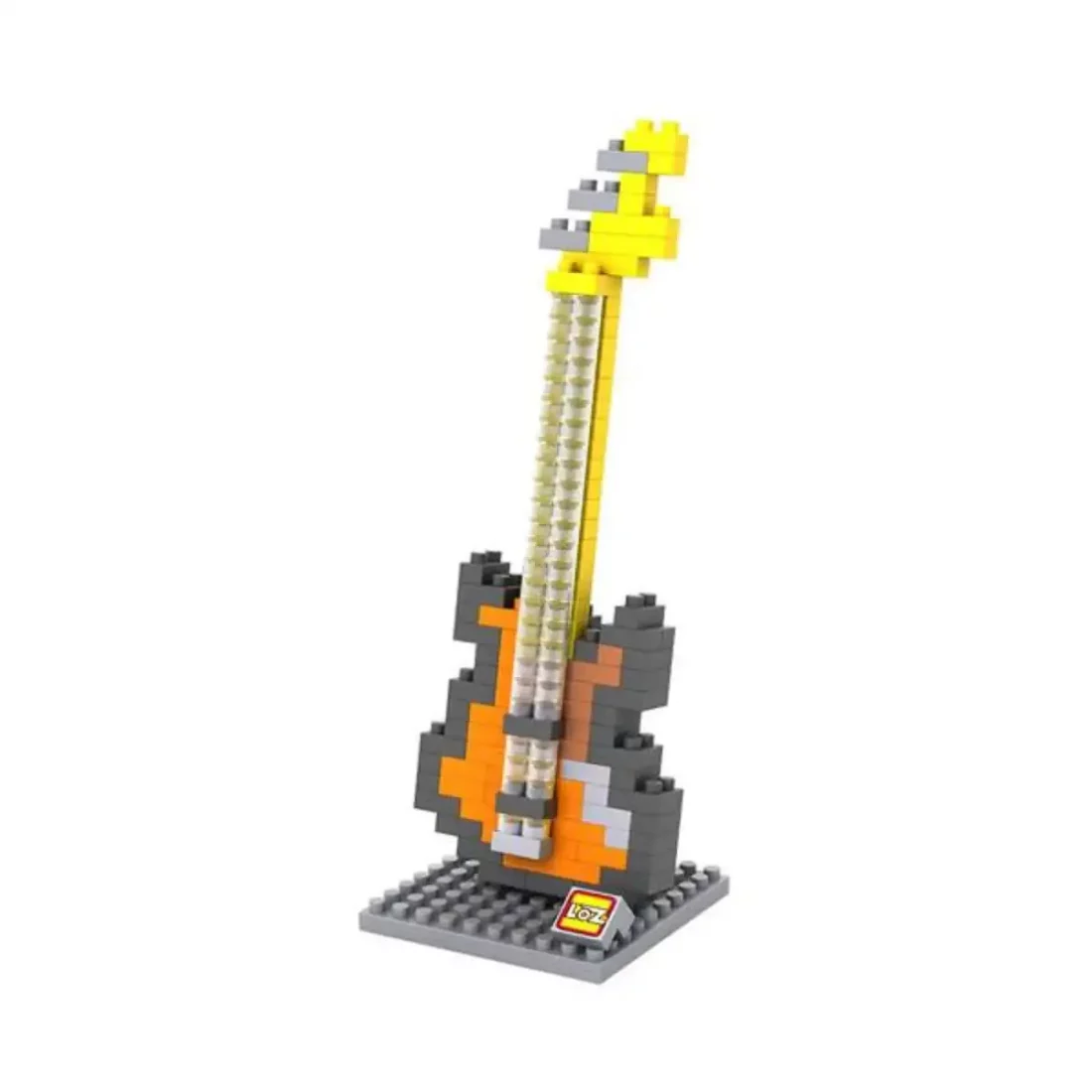 regalo musica bajo guitarra bloques construccion