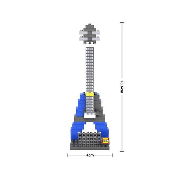 loz guitarra azul microbloques