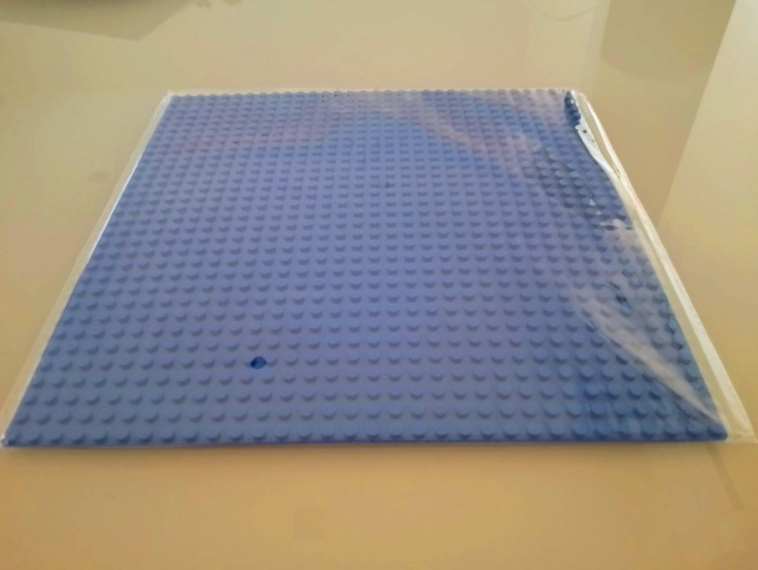 placa base bloques construccion compatible azul piscina