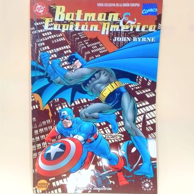 Batman y Capitan America Byrne comic