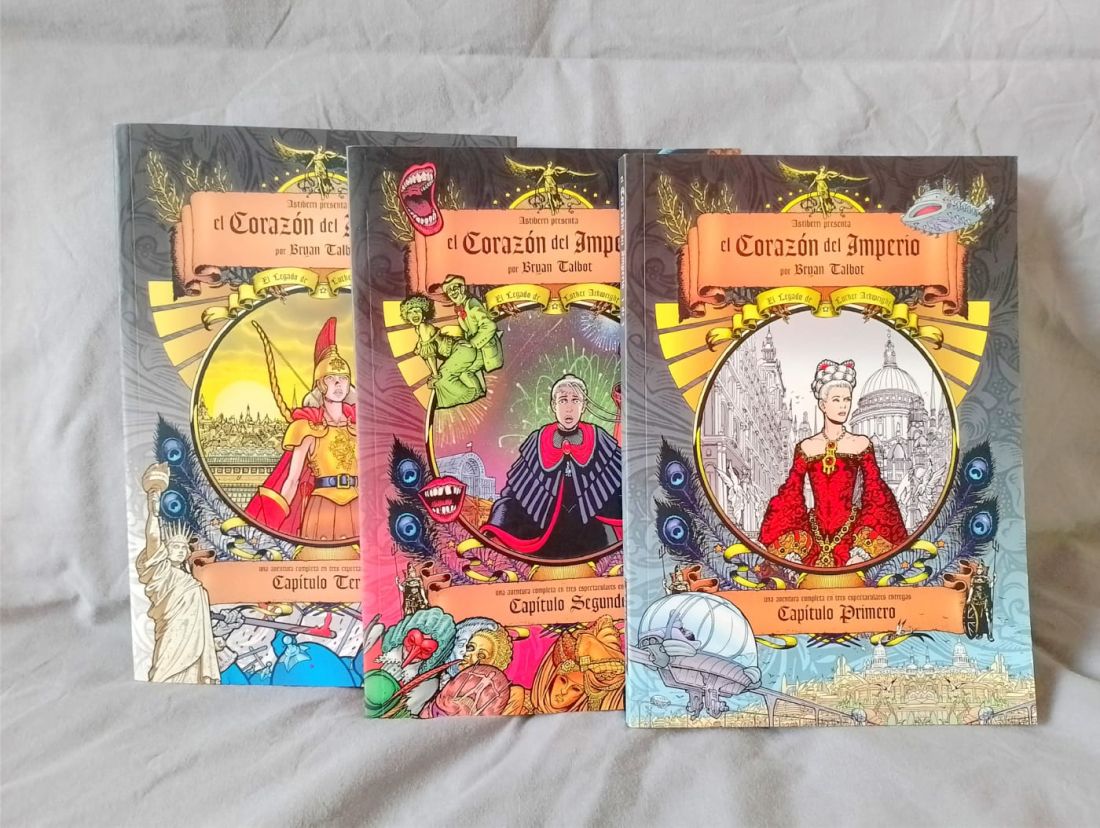 El Corazon del Imperio coleccion 3 novelas graficas serie completa talbot