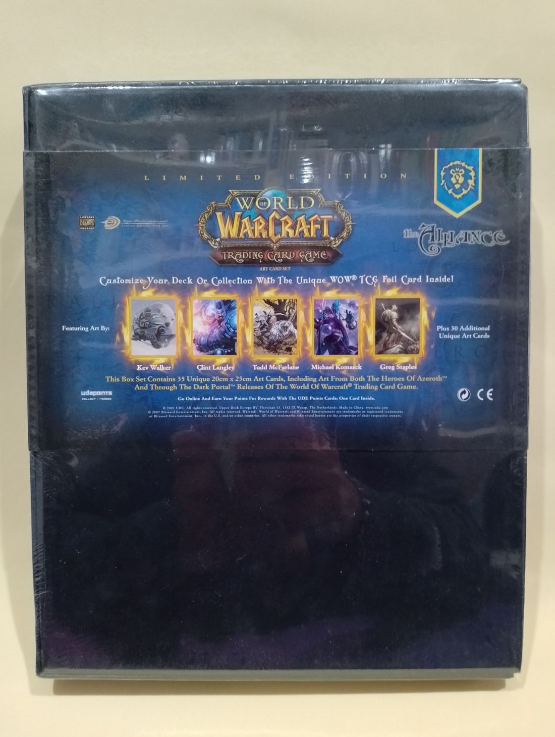 Wow trading card game limited box art