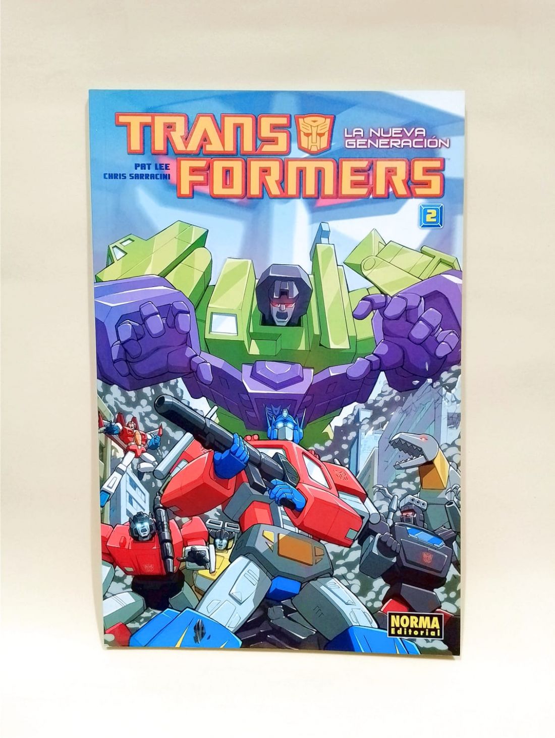 transformers comic norma 2 nueva generacion