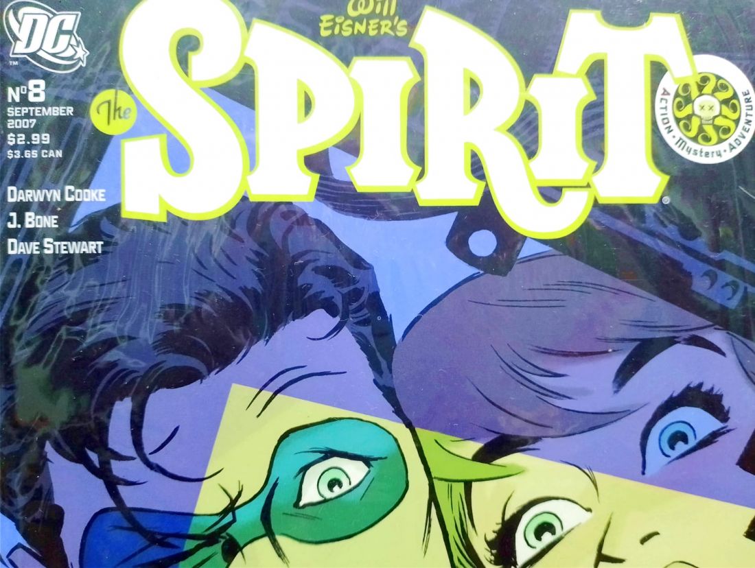 spirit comic book usa dc #8 detail