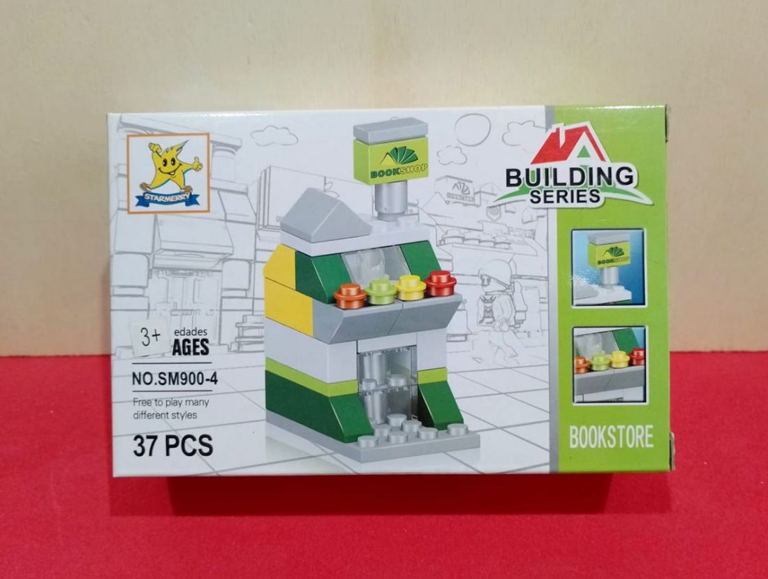 construccion de la ciudad bloques lego compatible verdes